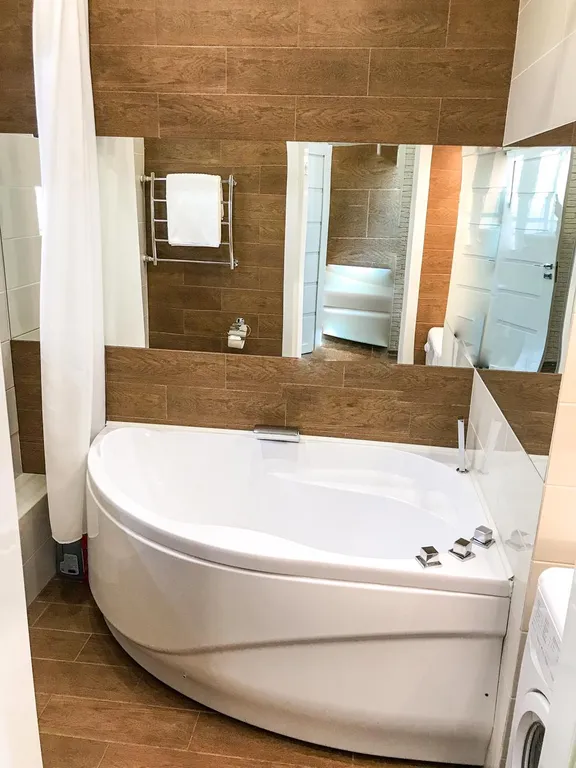 Апартаменты с потрясающим панорамным видом с 13 этажа