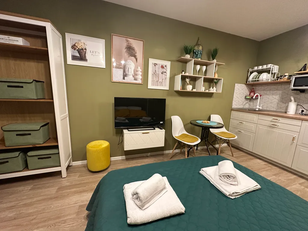 Квартира Квартира Дизайнерская студия в удобном ЖК — Санкт-Петербург