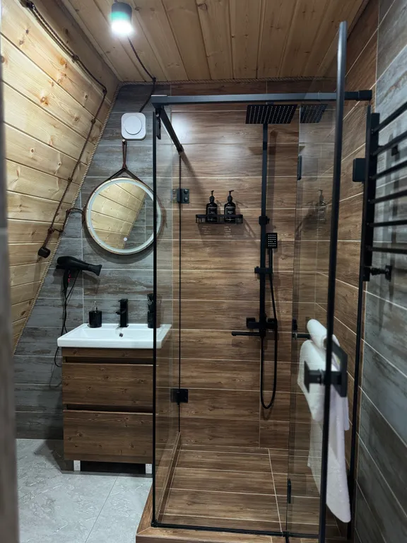 Уютный домик с панорамным видом на горы