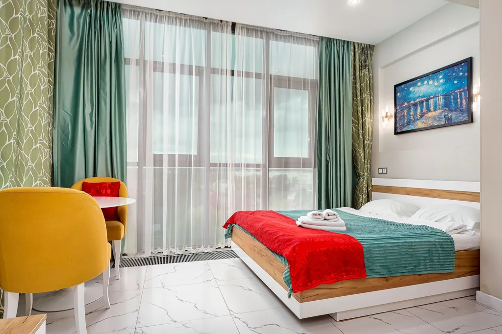 Квартира Квартира Уютная, современная студия — Новоивановское