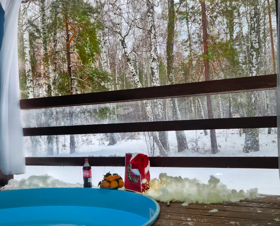 Дом с баней и бассейном