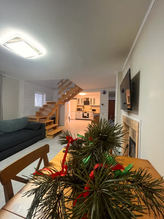 Уютный коттедж с камином, сауной и закрытой частной территорией