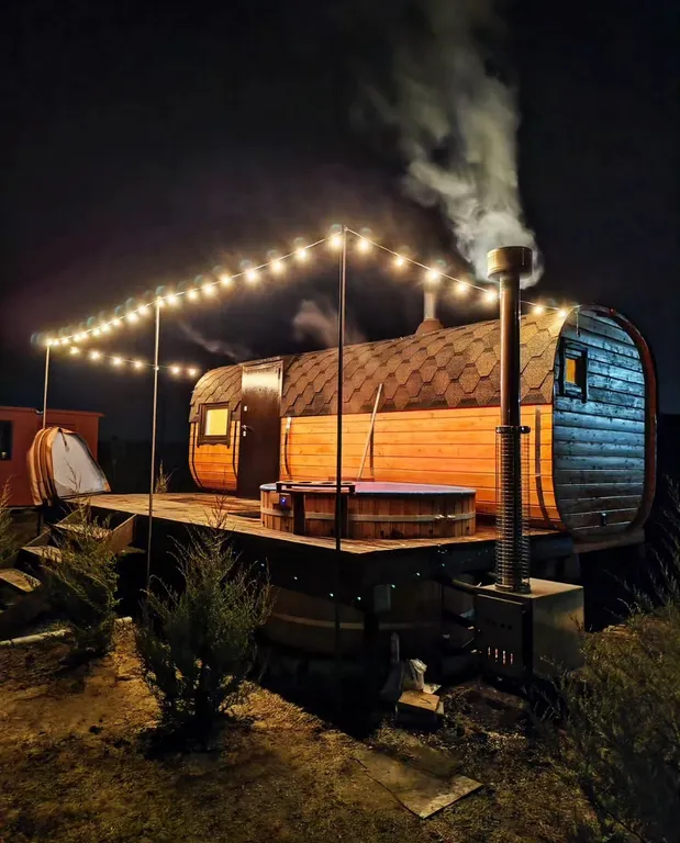 Наш Шалаш - афрейм-дача напрокат с баней и купелью