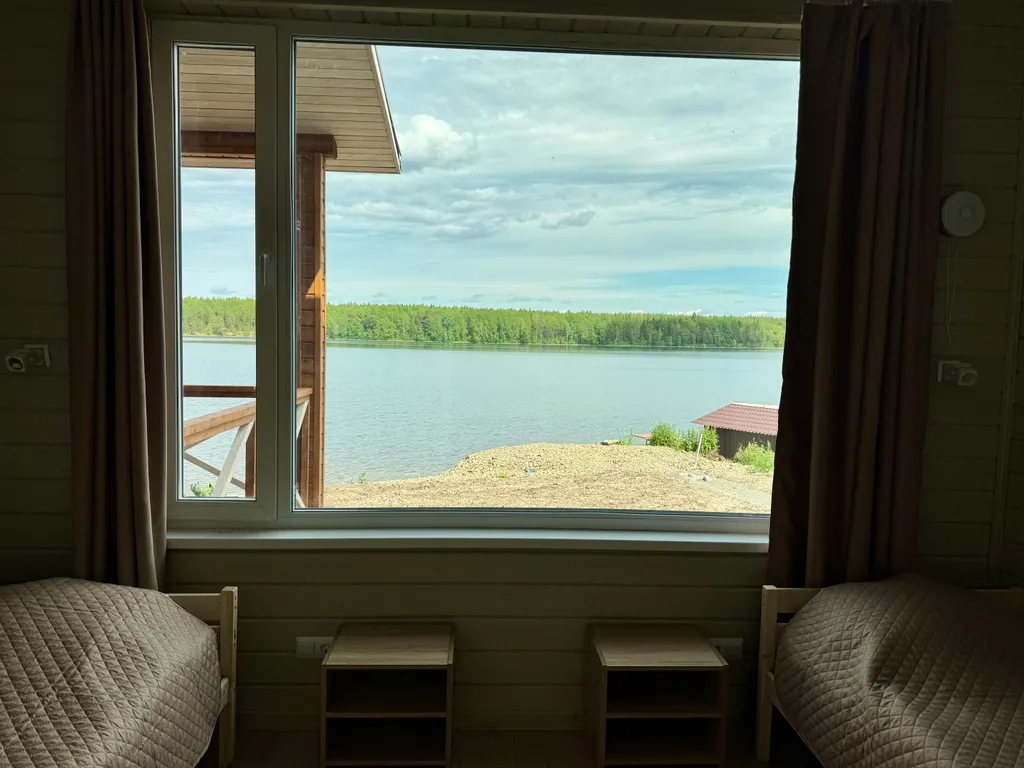 Коттедж Онежская Горка на берегу озера