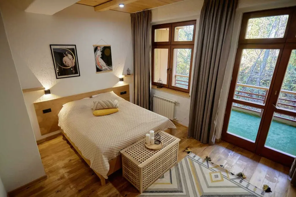 Шале художника с невероятно красивым видом