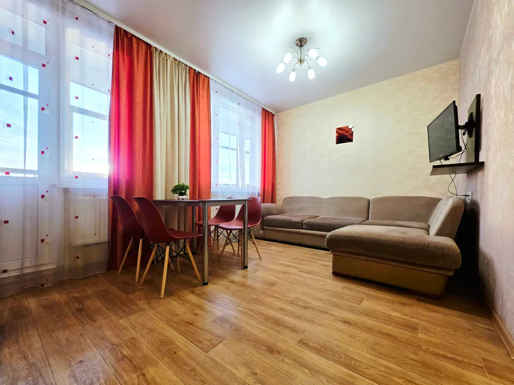 Просторная квартира с видом на город