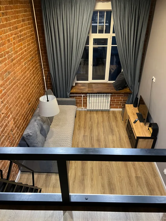 Просторная студия в стиле Loft
