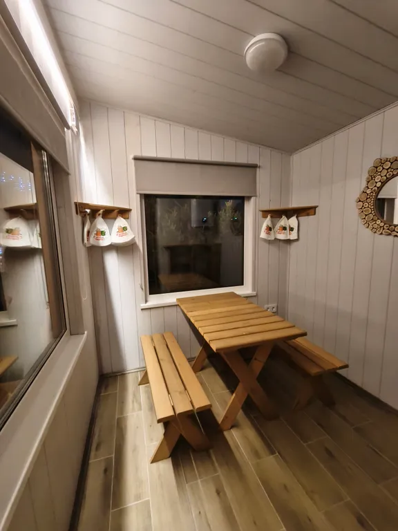 Skandi рыбка загородный дом у пруда в Подмосковье