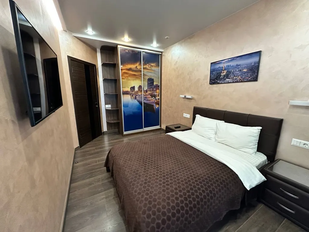 Евродвушка с лоджией с видом на Дон