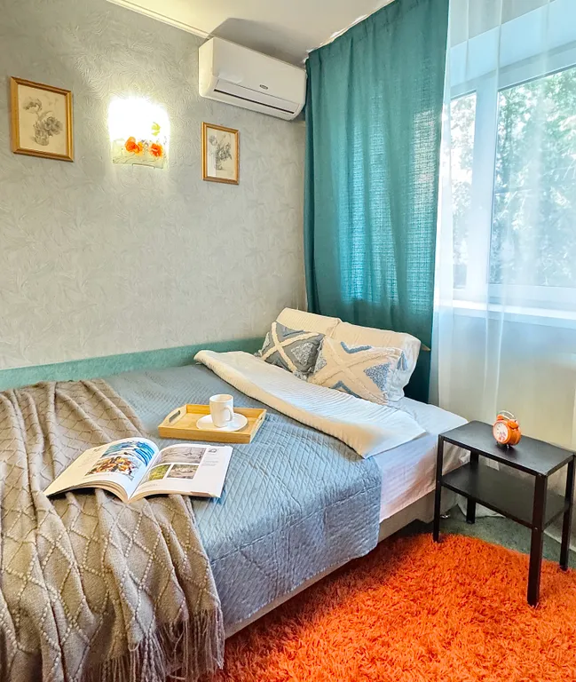 Квартира Квартира Volga Art Home Для семьи 3 спальных места Центр — Саратов
