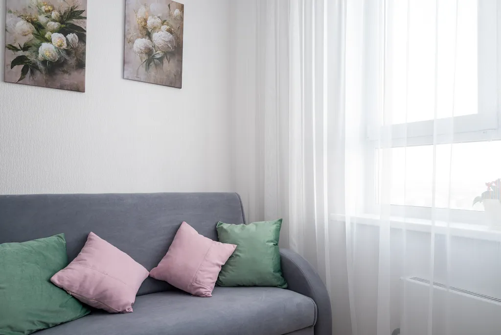 Уютная евро-2 квартира с видом на две реки