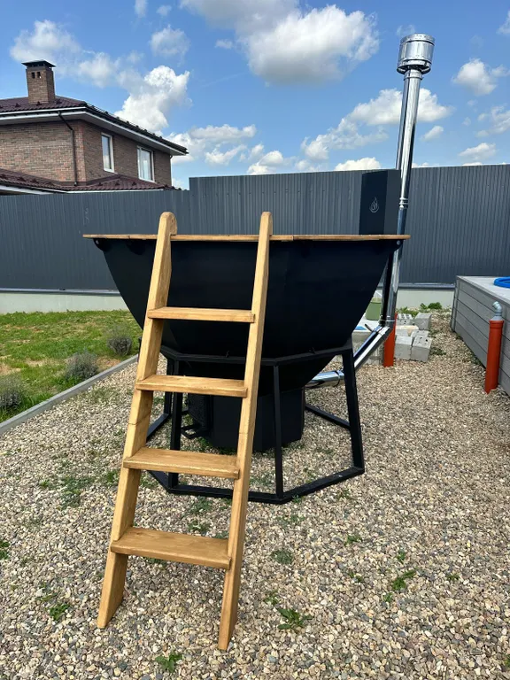 Барнхаус с баней и банным чаном