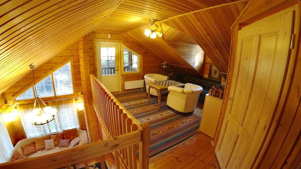 Уютный коттедж в сосновом лесу рядом с Москвой