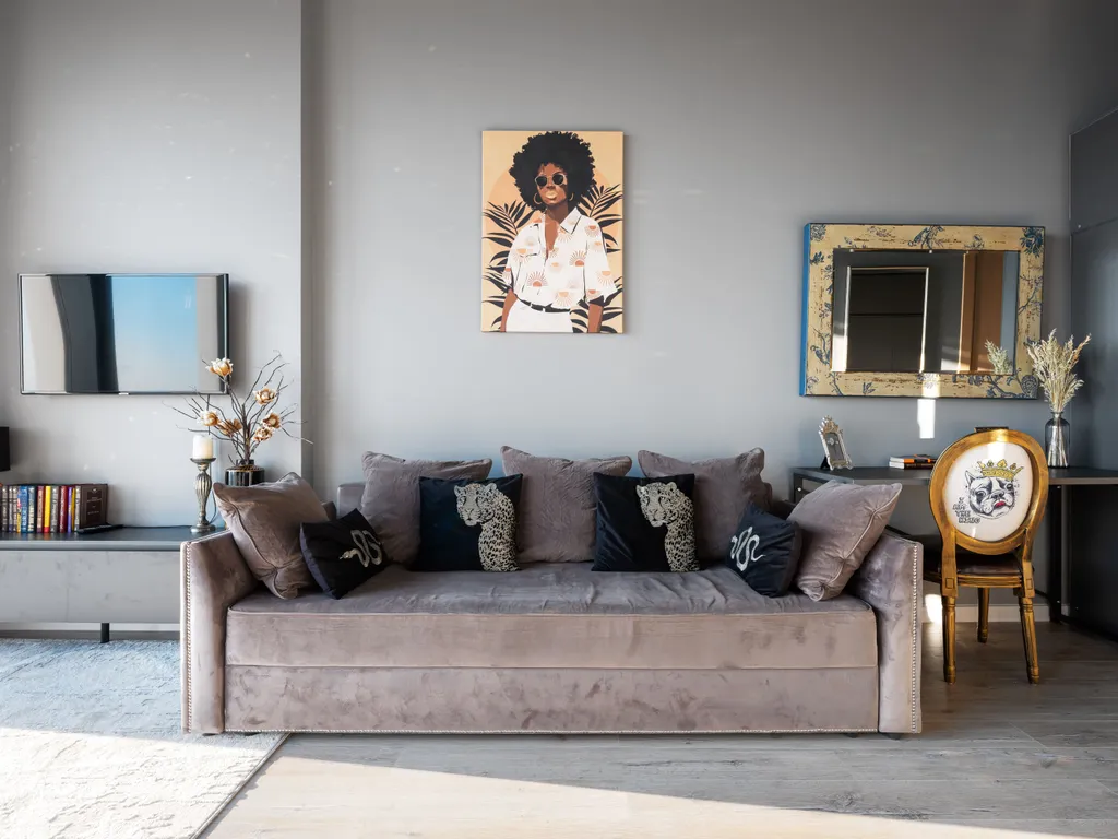 Neva Nati 59 этаж 45 м2. Панорамный вид. Шикарные закаты.