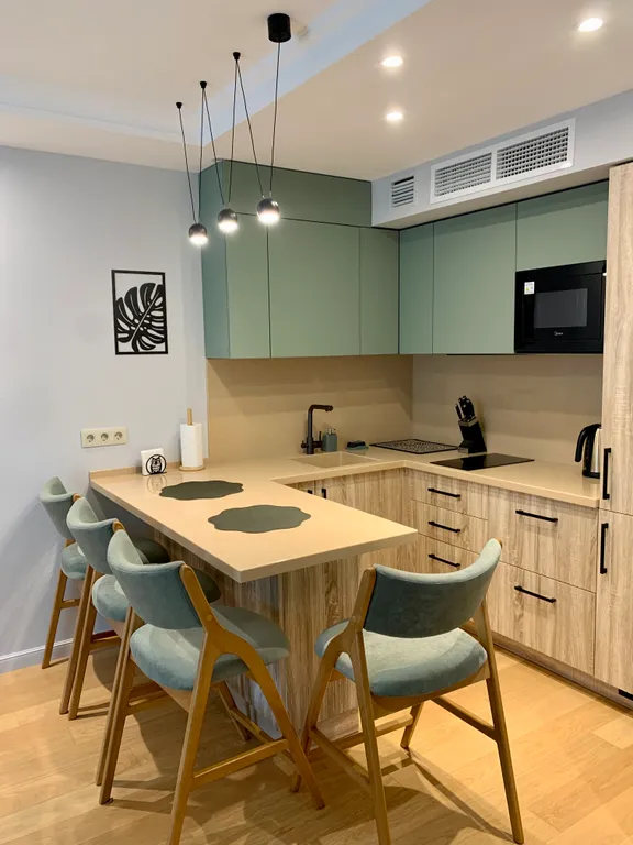 Квартира Уютные апартаменты в ЖК Граф Толстой с видом на море — Анапа