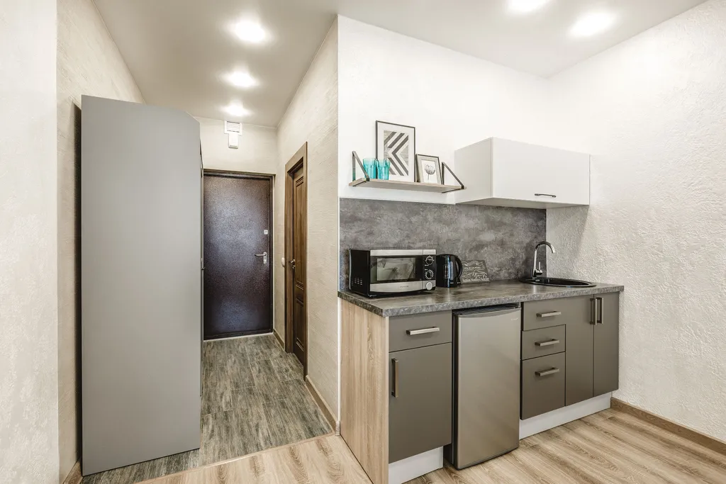 Апартамент в центре, в новом доме с видом на город