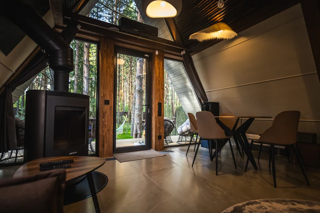 Коттедж Коттедж А-Фрейм грей — Павловский Посад