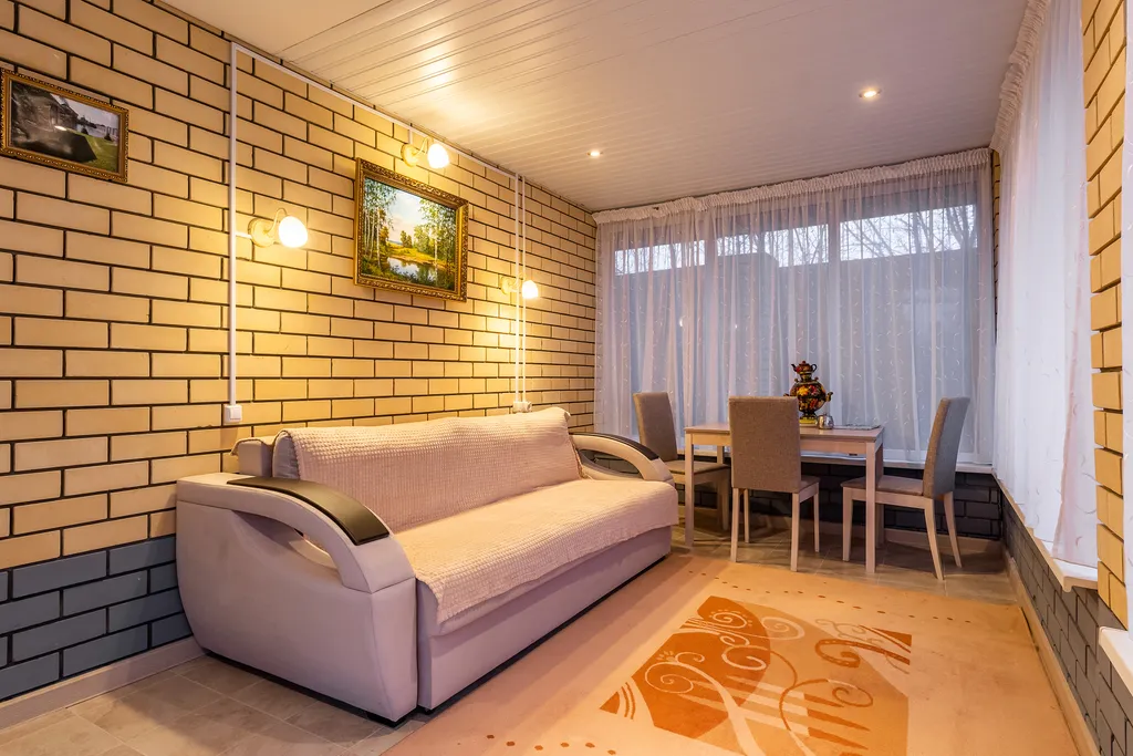 Большой коттедж на берегу Волги