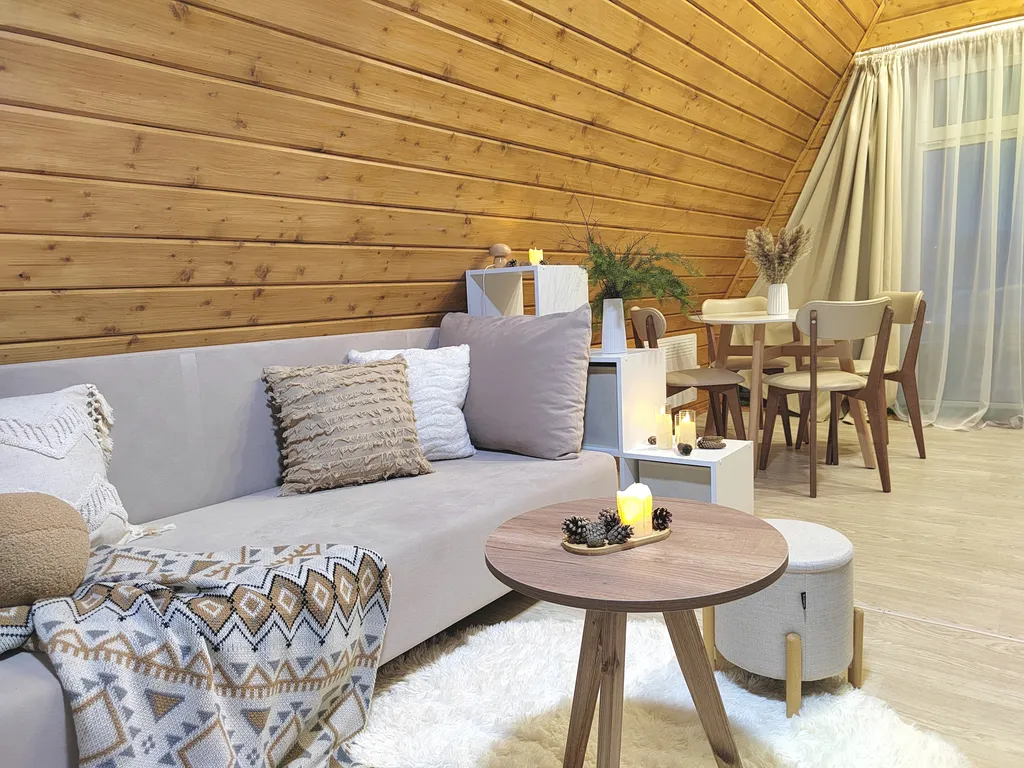 Загородный дом со своей территорией и баней