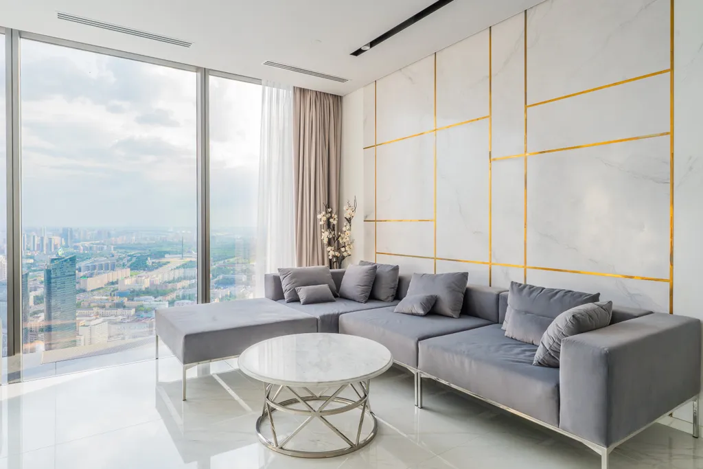 Стильный апартамент на 73 этаже с собственным хамамом и караоке