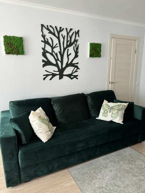 Уютная квартира с камином для отдыха с детьми и для влюбленных