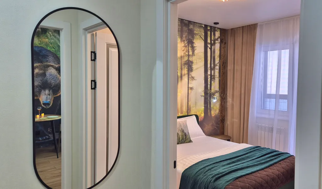 Квартира Тайга в новом ЖК рядом с ГЦ Кузбасс и КемГУ