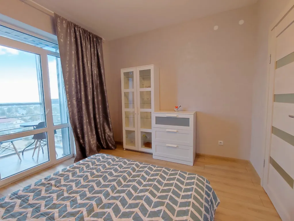 Новая евродвушка с видом на Онежское озеро