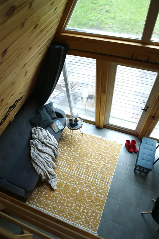 Гостевой дом A-frame с видом на горы