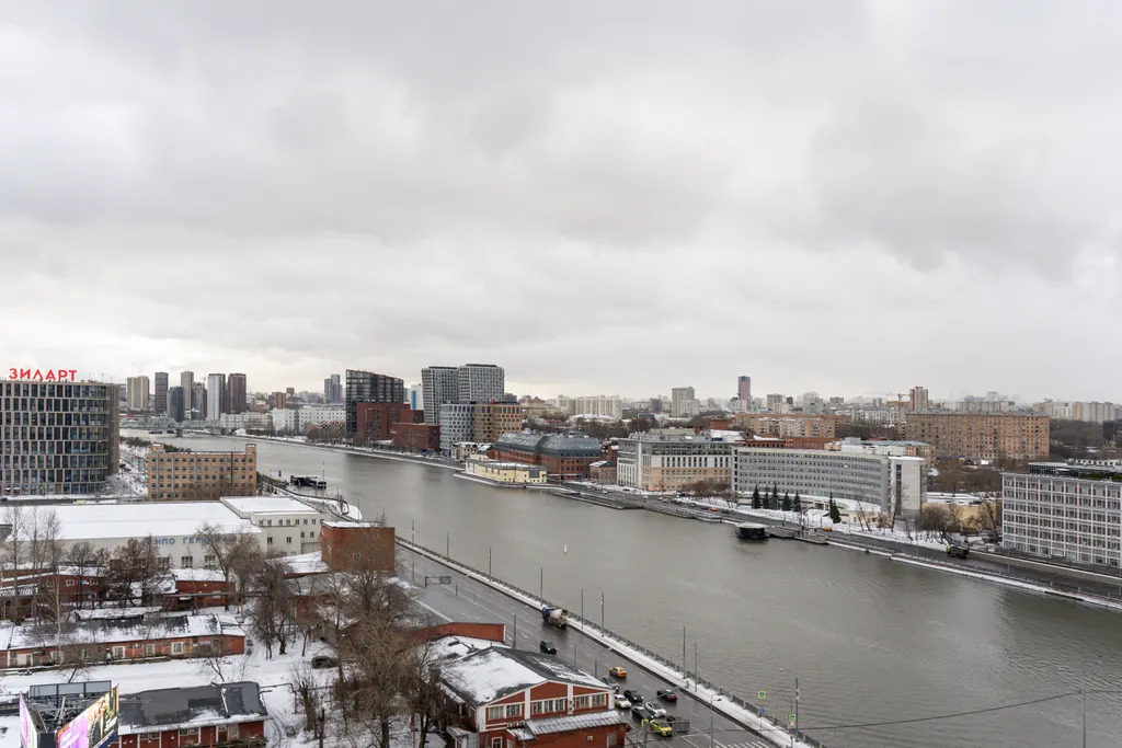 Квартира Премиум квартира с ортопедической кроватью и видом на Москва-реку — Москва