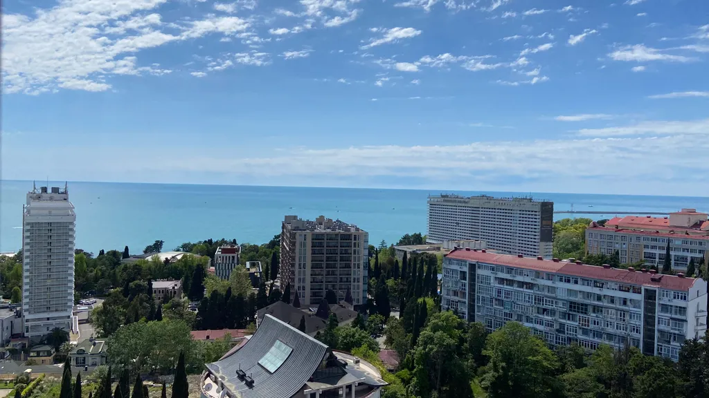 Квартира Квартира Студия У Дендрария с видом на море — Сочи