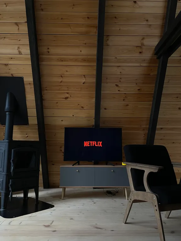 A-frame у Финского Залива посреди Корабельных сосен