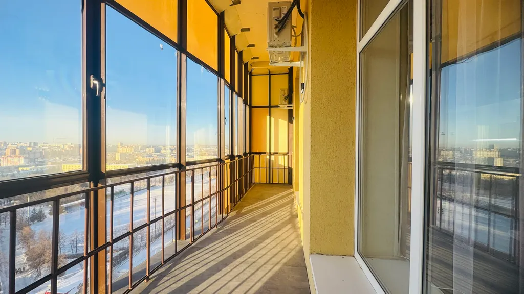 Апартаменты 17 этаж с видом на город