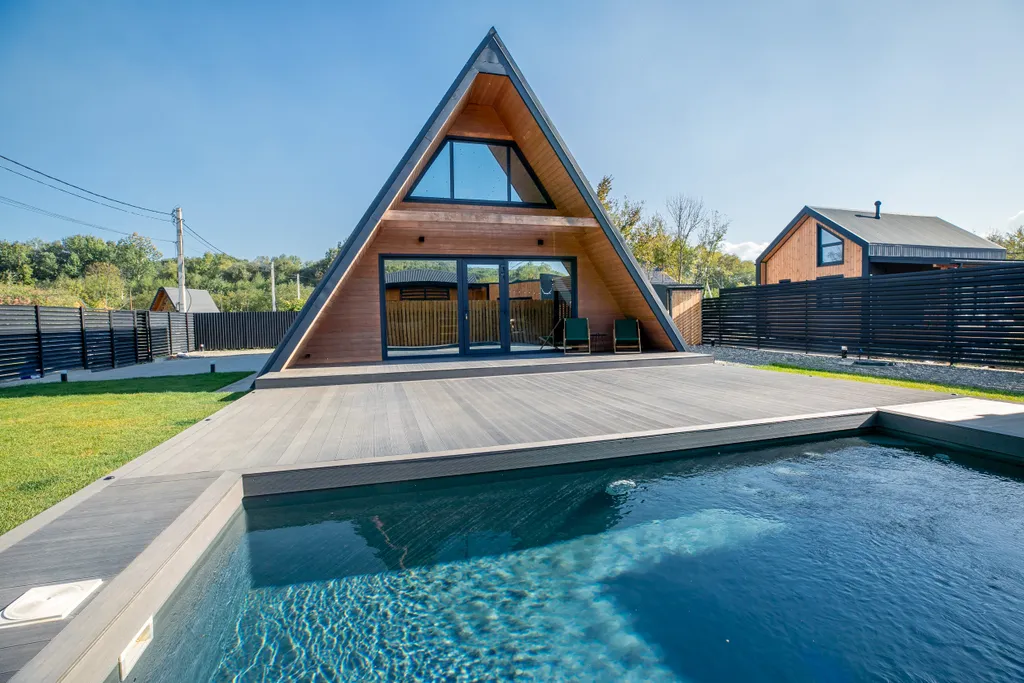 Коттедж Загородный дом A-Frame — Северская