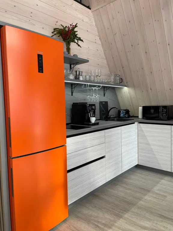 А-фрейм в лесу 100 кв м