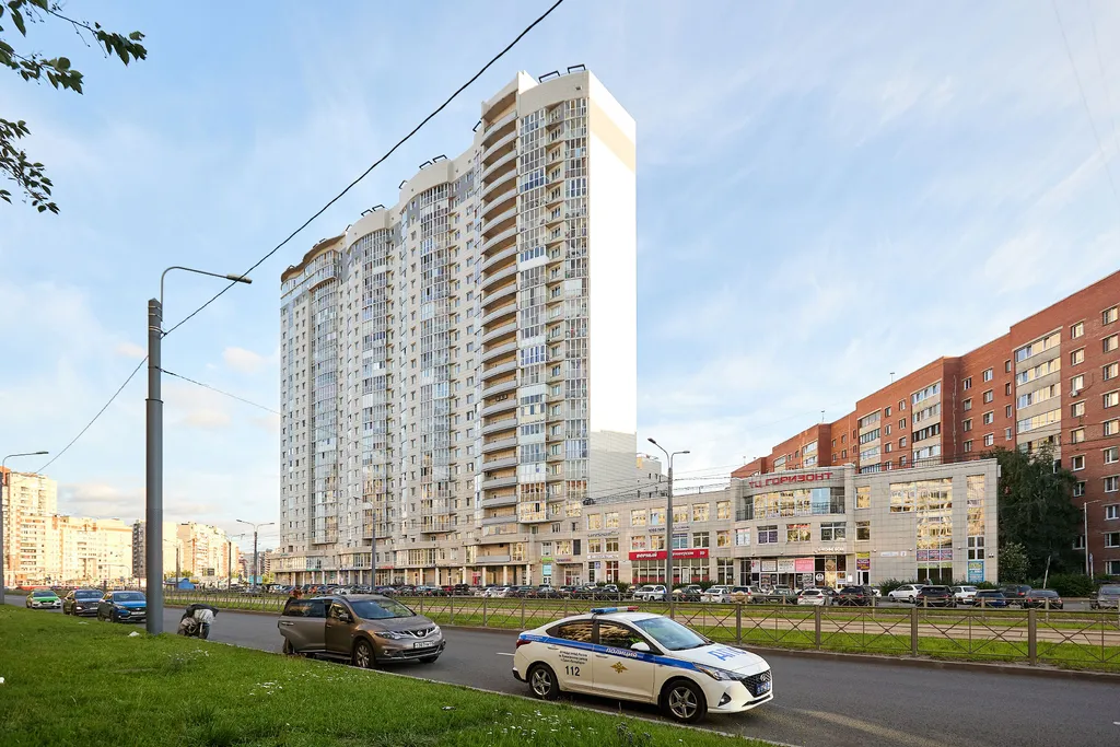 Квартира Квартира 1-комн кв. в доме комфорт класса 7 мин пешком до метро Комендантский — Санкт-Петербург