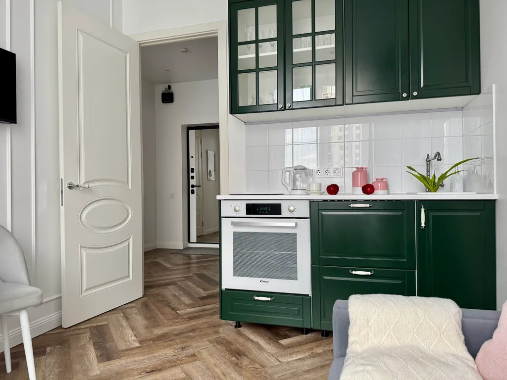 Квартира Современные 1-комнатные апартаменты, 2 кровати — Москва