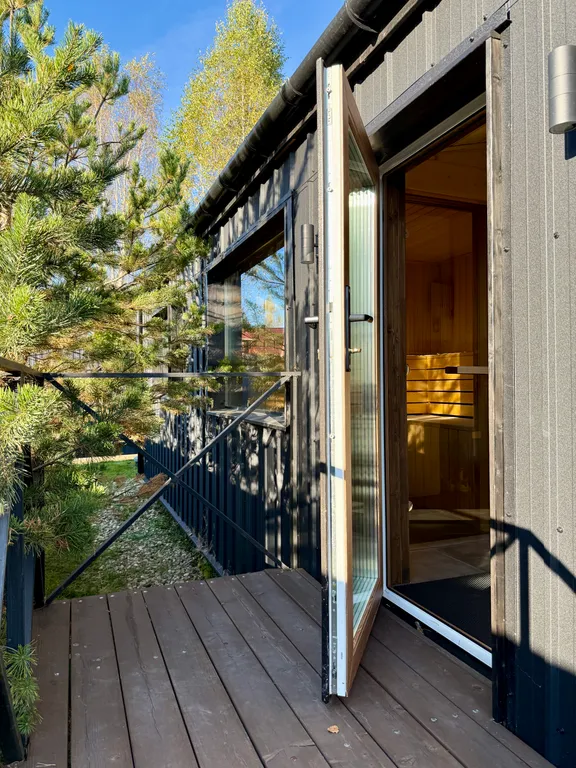 Уютный дом с чаном