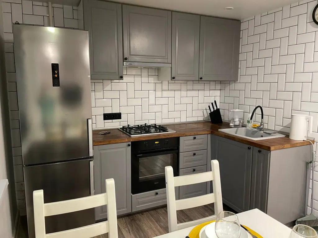 Просторная евродвушка с дизайнерским ремонтом