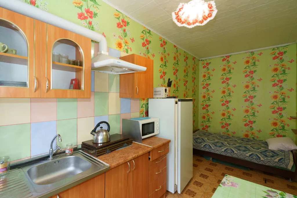 Квартира Апартаменты для семьи, 4 спальных места, кухня, санузел разд. внутри — аренда посуточно в Орджоникидзе