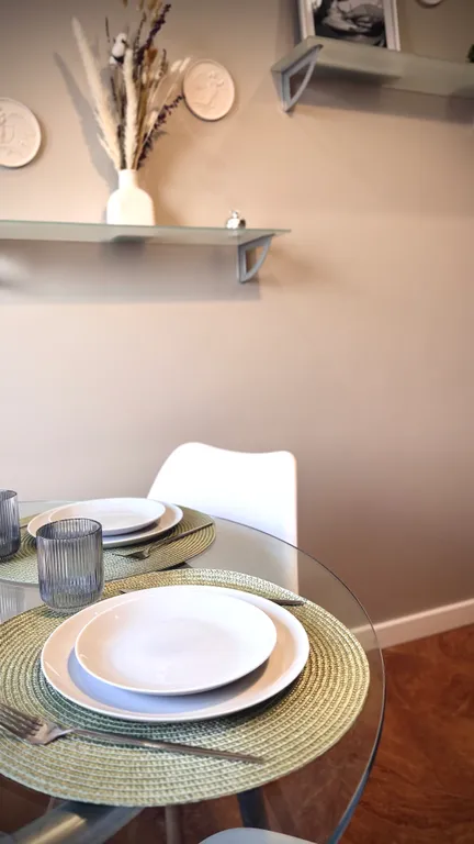 Уютная квартира на 10 этаже с красивым видом на город