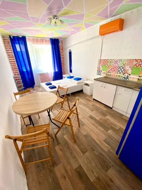 Двухкомнатные апартаменты студия