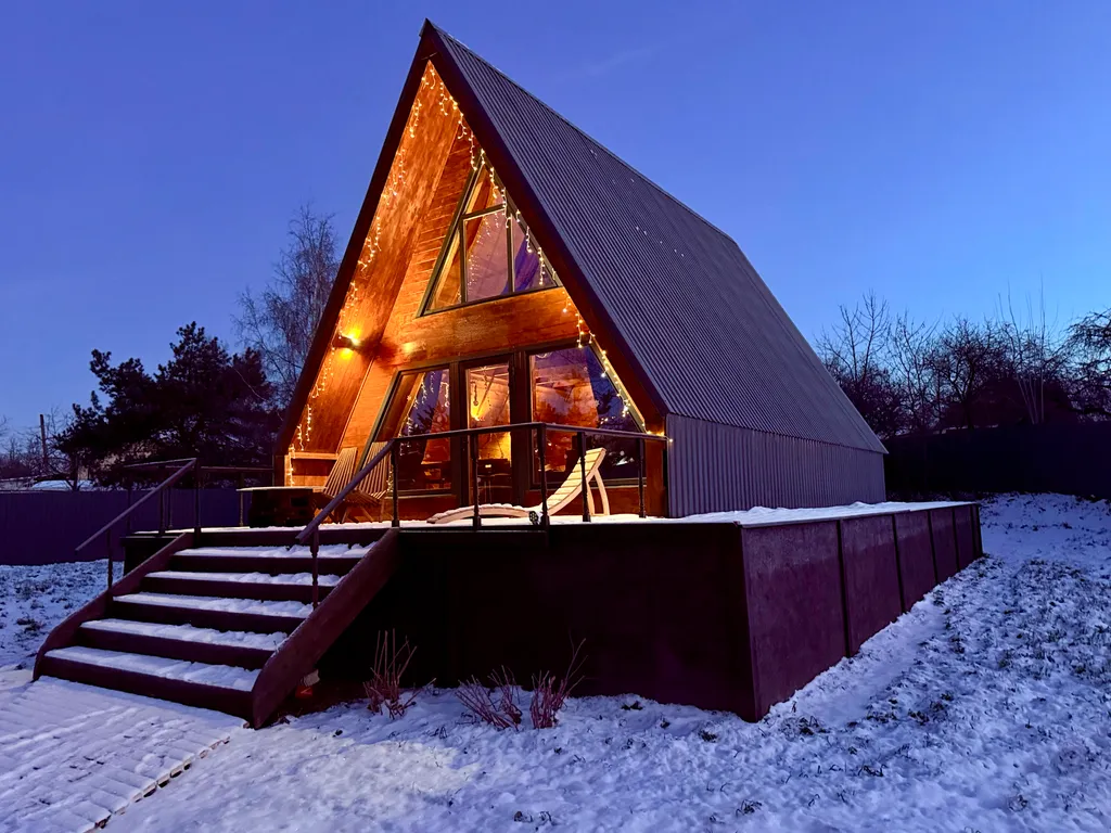 Коттедж Атмосферный афрейм — аренда посуточно в Электроугли