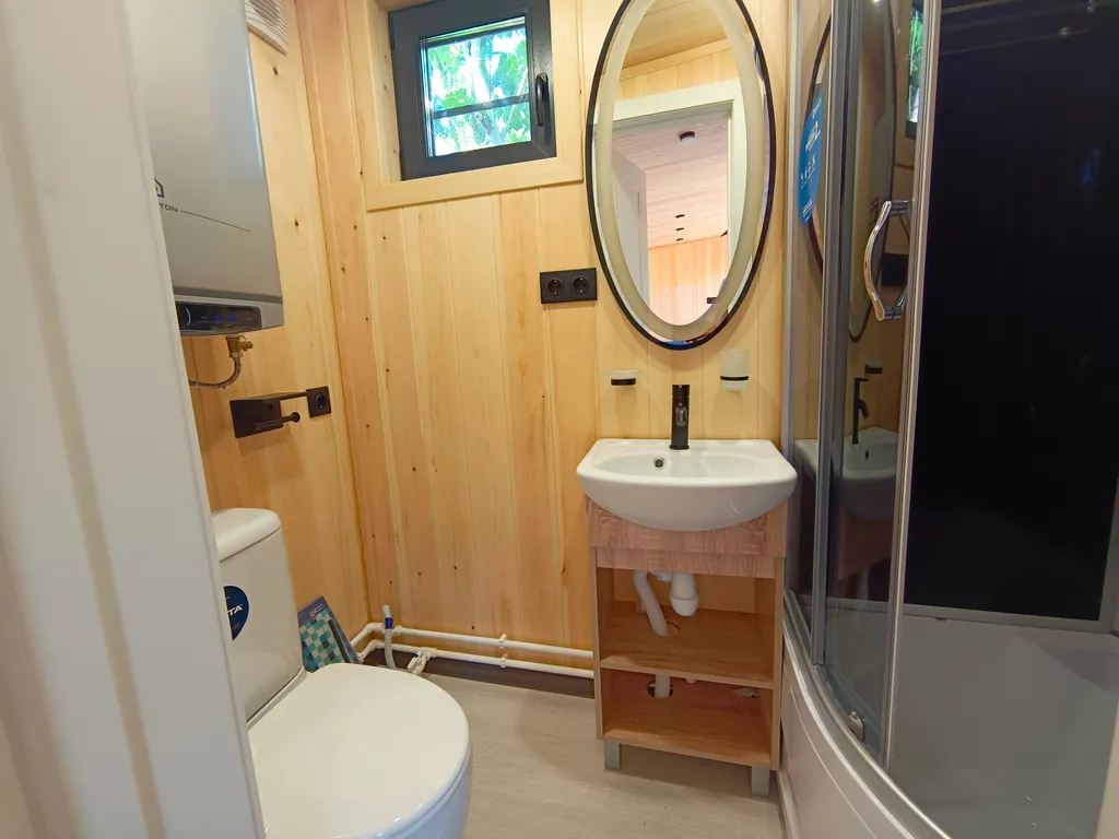 Современный домик 4-местный модульный