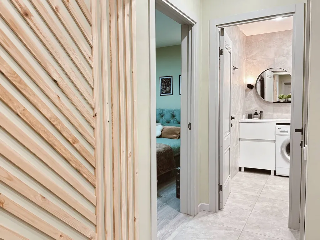 Двухкомнатная с балконом