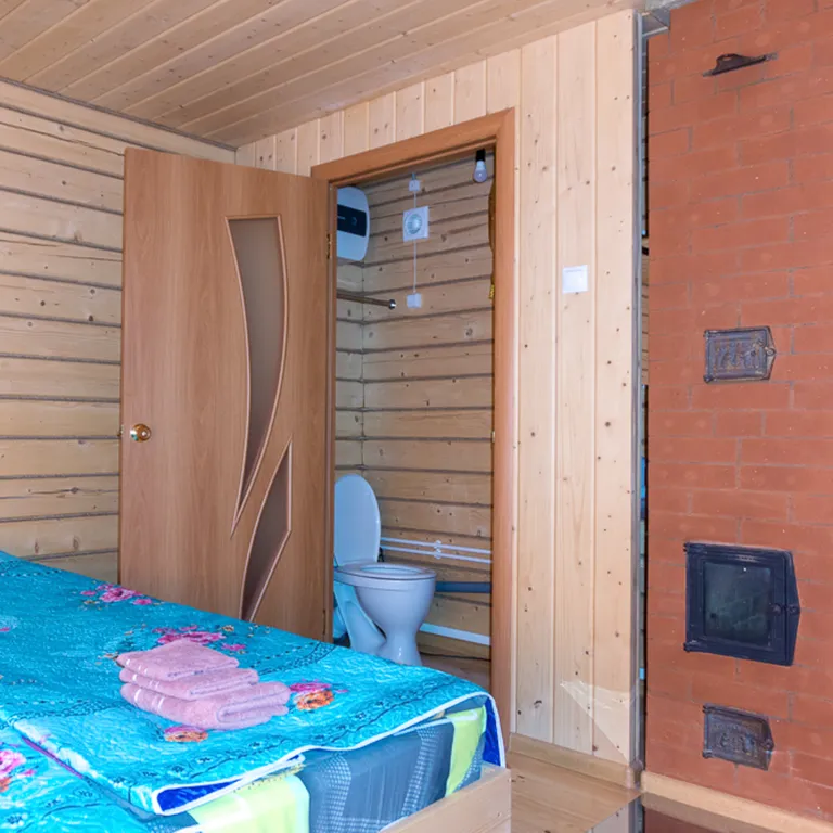 Благоустроенный 2-местный дом с видом на горы