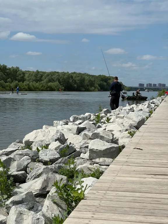 Квартира с видом на реку в самом атмосферном ЖК Новосибирска