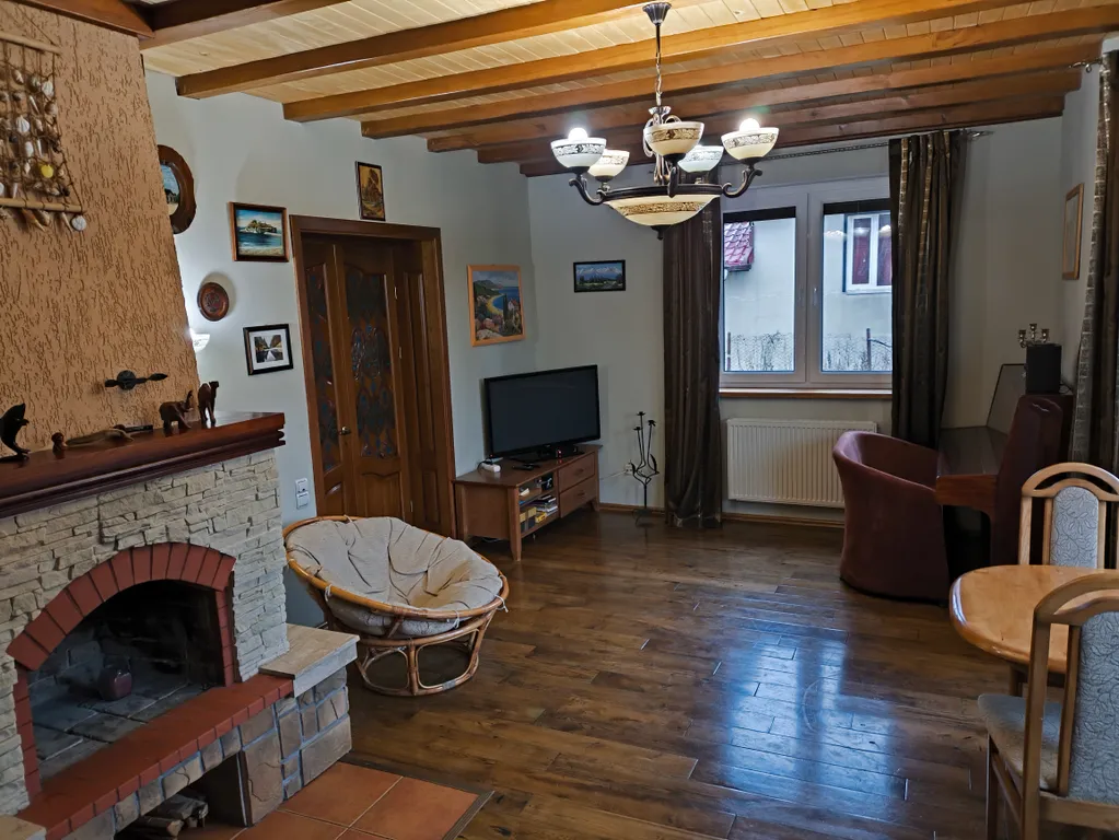 Уютный дом возле моря с баней и зоной барбекю