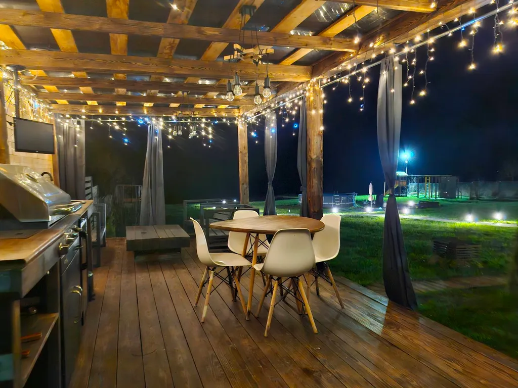 Дом с сибирским банным чаном