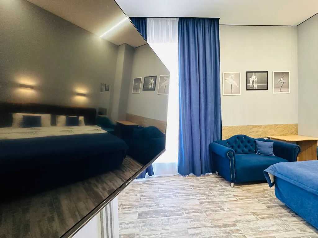 Лофт студия на 17 этаже с панорамой на центр