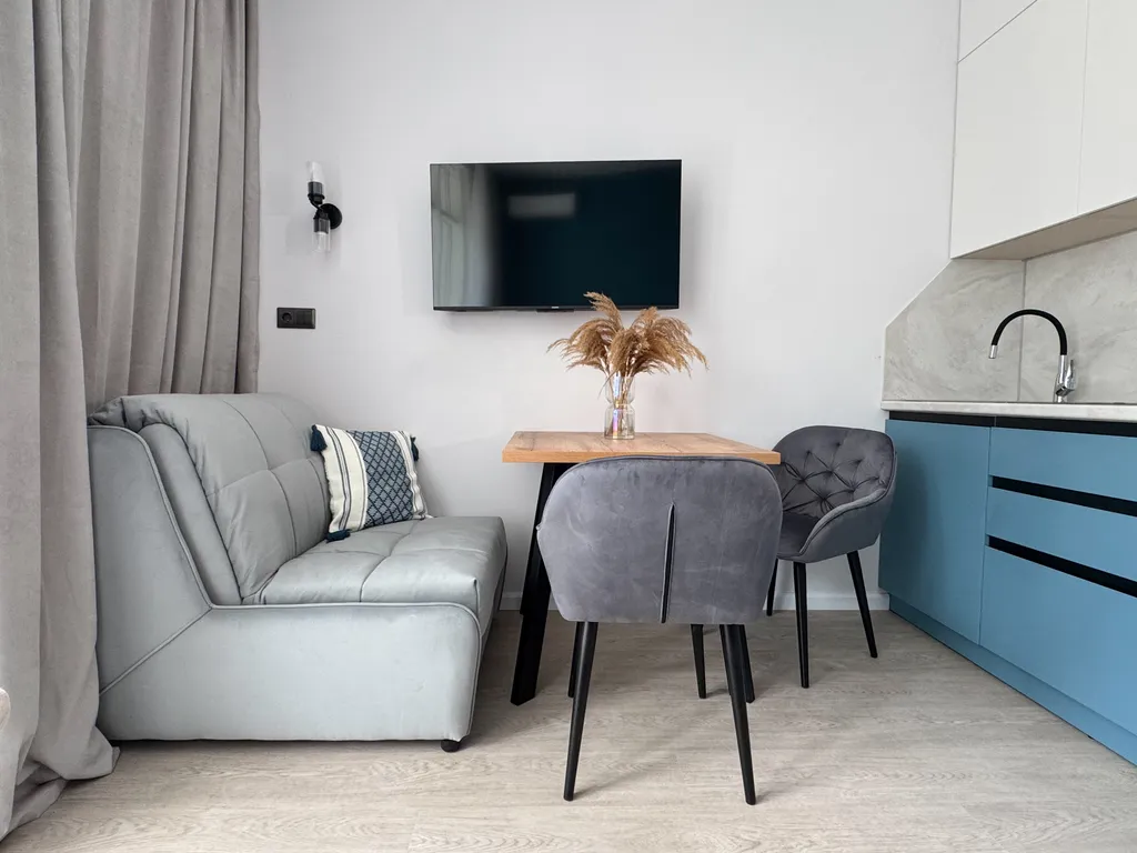 Студия с видом на море